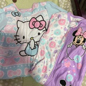 Two Pack Footed LIGHT weight sleepers